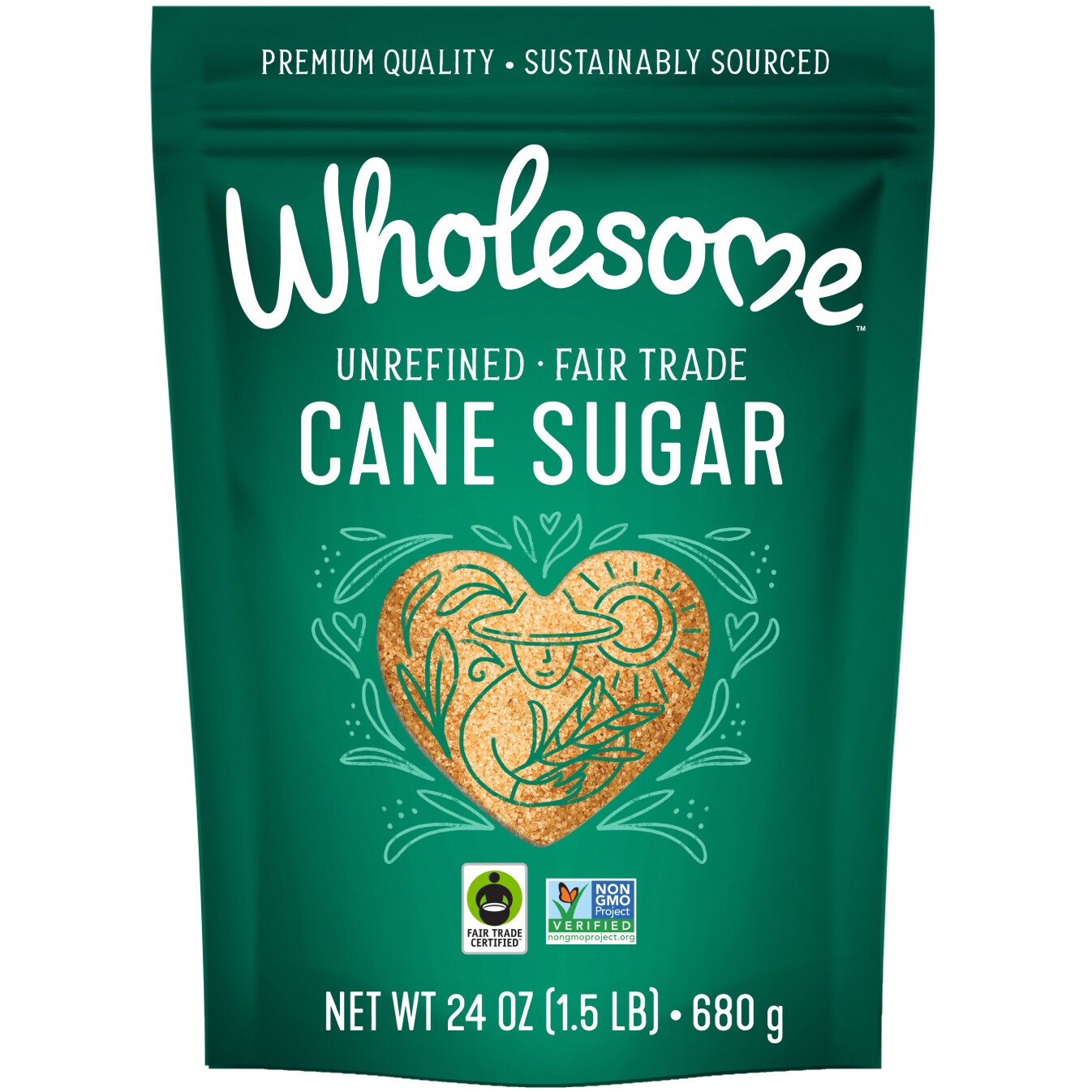 Wholesome Sweeteners Natural Cane Sugar