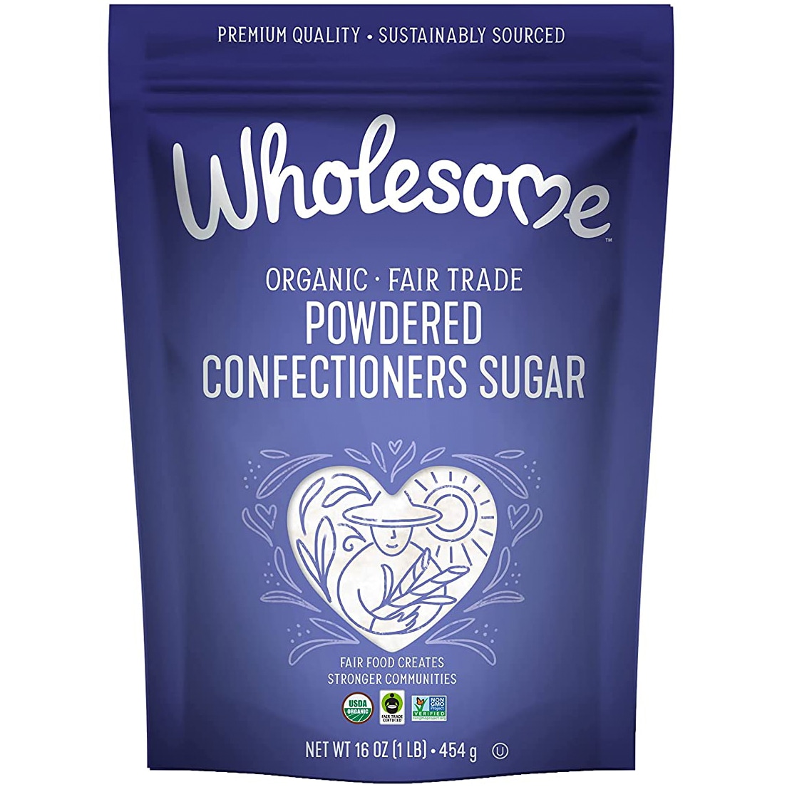 Wholesome Sweeteners Organic Powdered Confectioners Sugar