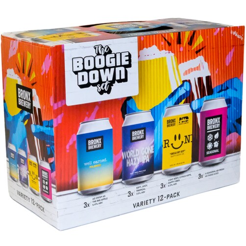 Bronx Brewery The Boogie Down Set Variety Pack, Cans
