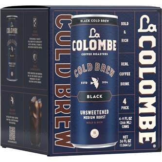 La Colombe Cold Brew Coffee, Brazilian, Cans
