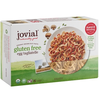 Jovial Organic Gluten-Free Brown Rice Egg Tagliatelle