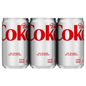 Coca-Cola Diet Cola, Mini Cans