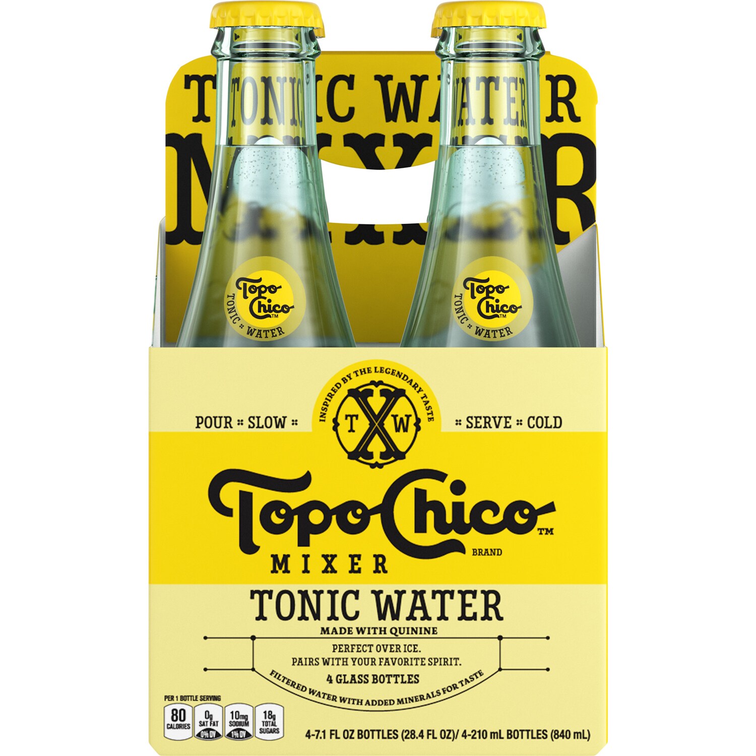 Topo Chico Mineral Water, Glass Bottles