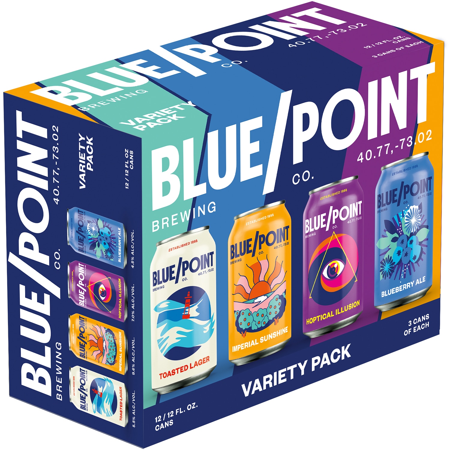 Blue Point Variety Pack, Cans