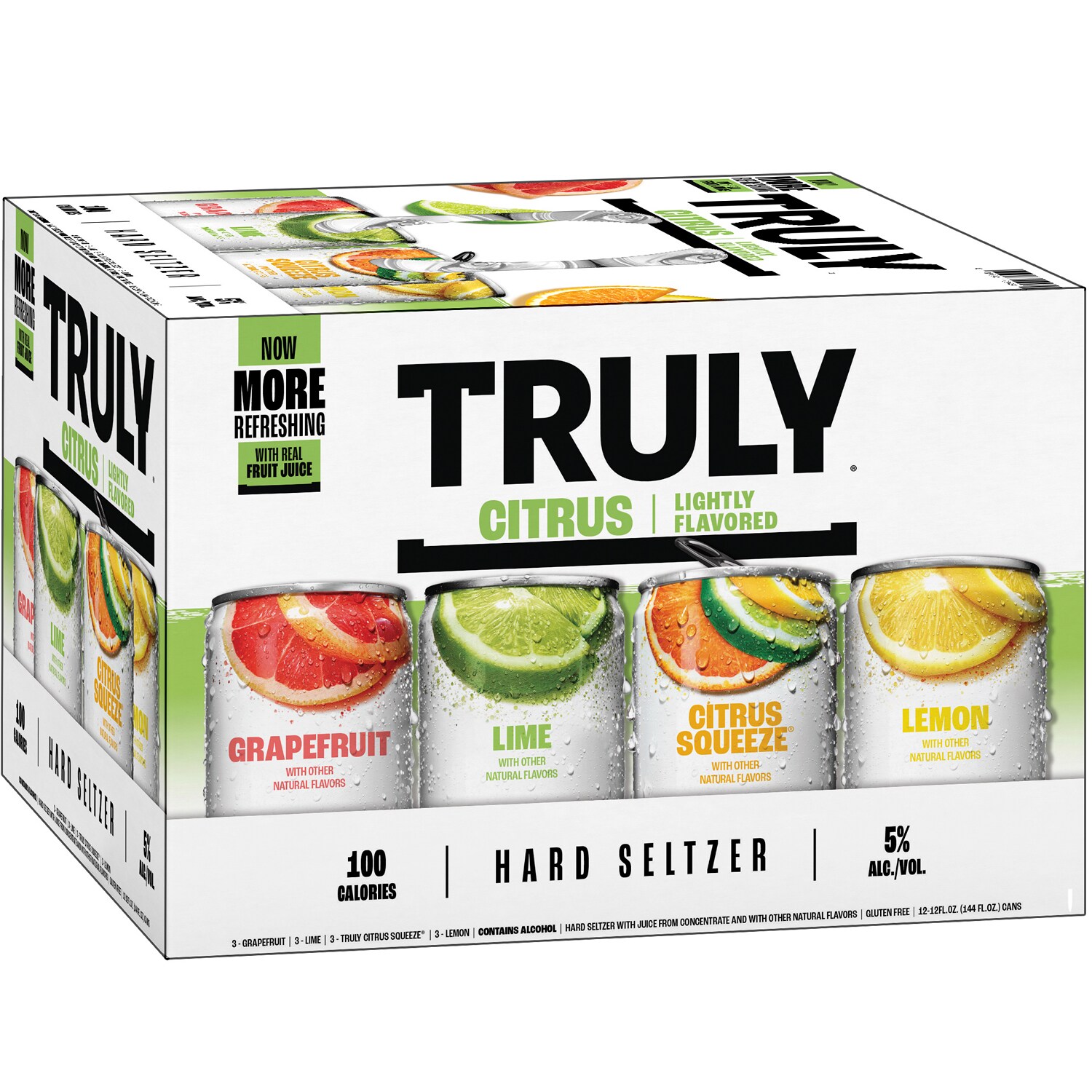 Order TRULY Hard Seltzer Citrus Variety Pack, Cans Fast Delivery