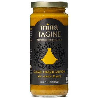 Mina Tagine Simmer Sauce, Classic Ginger Saffron