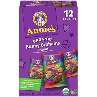 Annie's Organic Bunny Graham Friends Snack Packs
