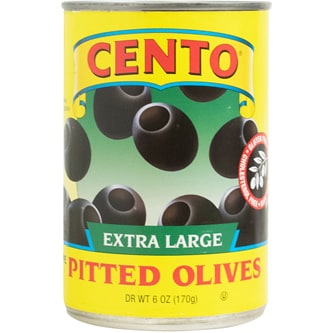 Cento Extra Large Pitted California Ripe Olives