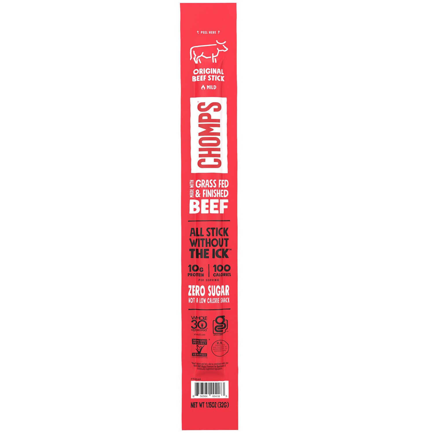 CHOMPS Beef Stick, Original