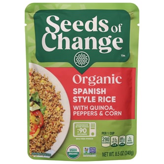 Seeds of Change Organic Spanish Style Rice with Quinoa, Peppers & Corn