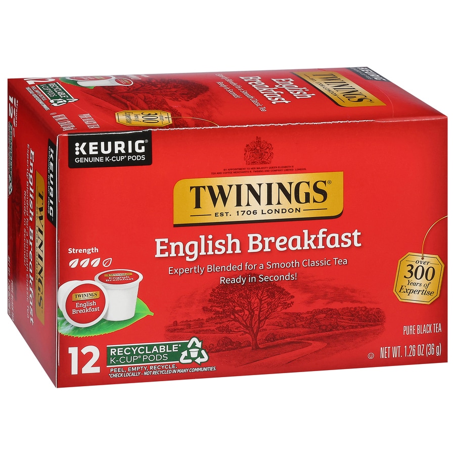 Twinings English Breakfast Tea, K-Cups