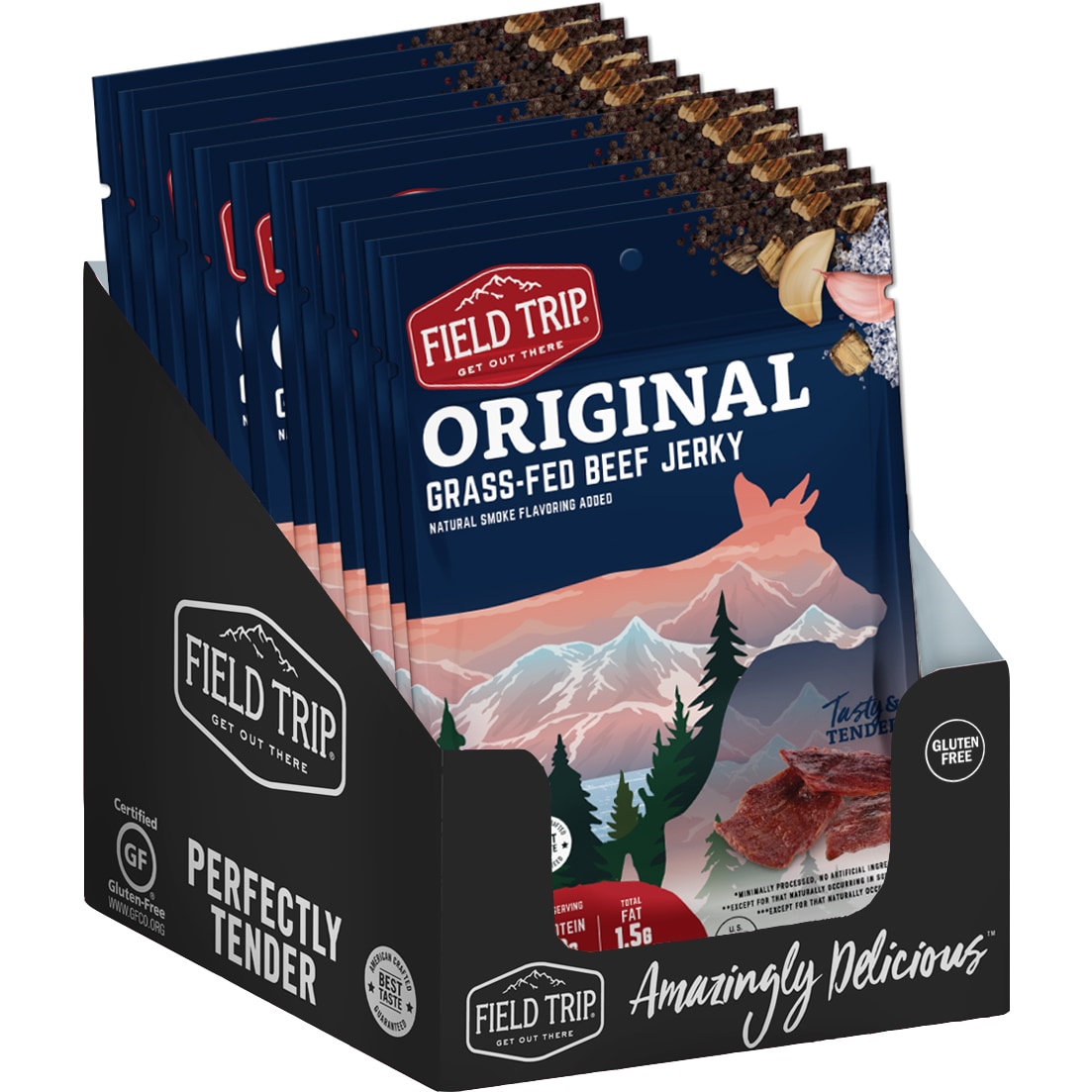 Field Trip All Natural Grass-Fed Beef Jerky, Original