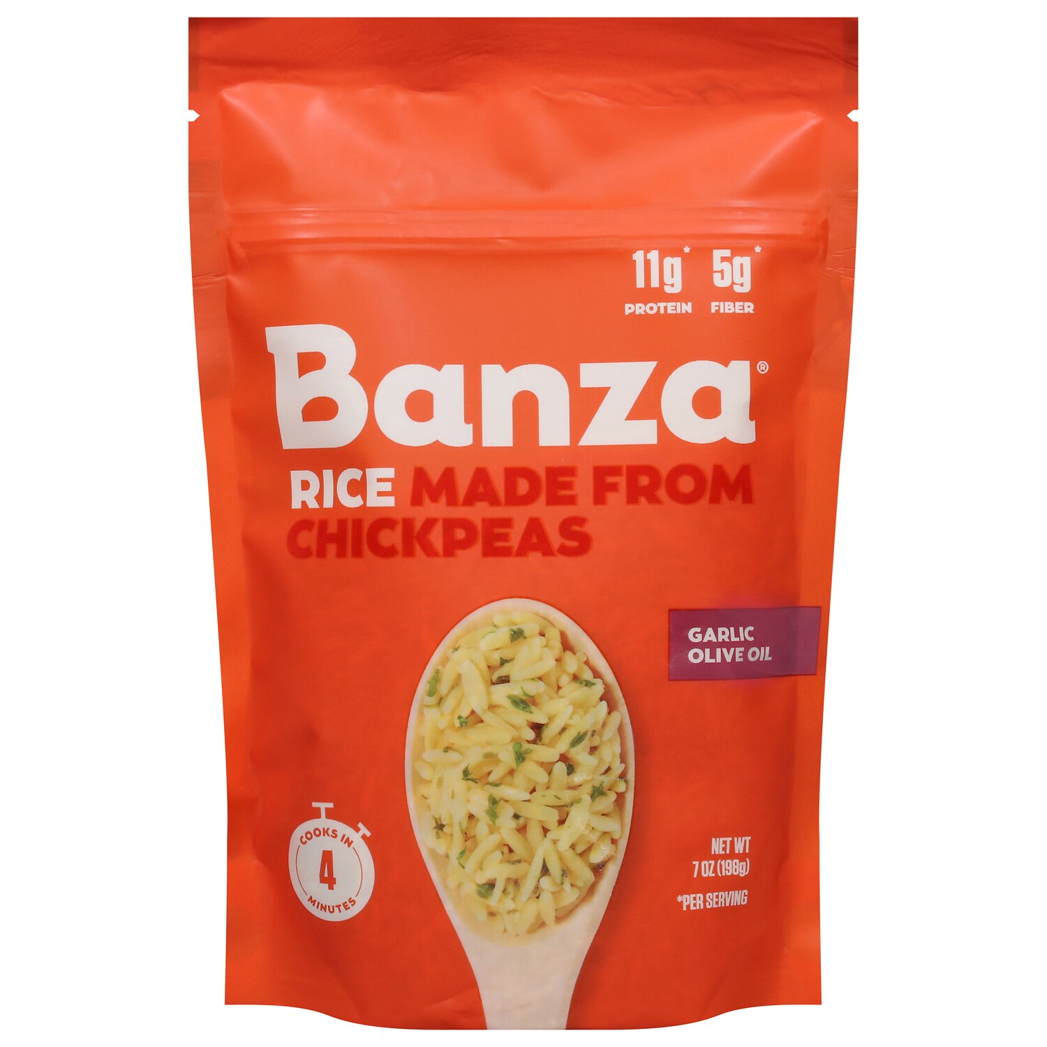 Banza Garlic Olive Oil Chickpea Rice