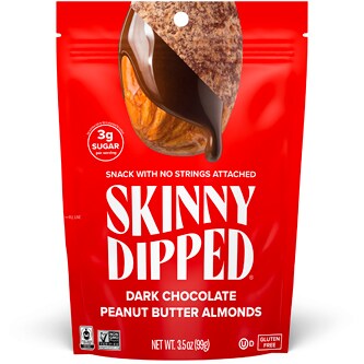 SkinnyDipped Almonds, Dark Chocolate Peanut Butter