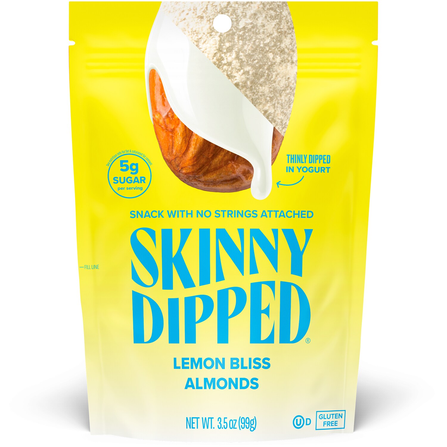 SkinnyDipped Almonds, Lemon Bliss