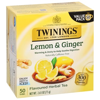Twinings Lemon & Ginger Herbal Tea