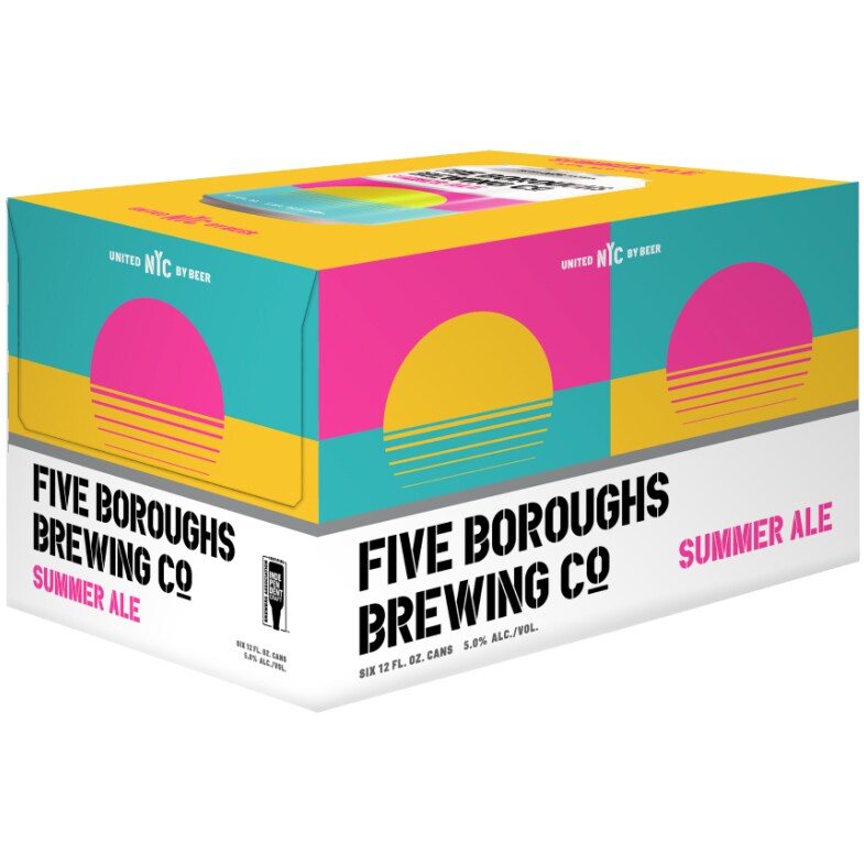 Five Boroughs Brewing Co. Summer Ale, Cans