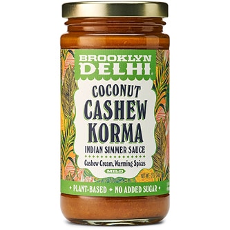 Brooklyn Delhi Indian Simmer Sauce, Coconut Cashew Korma
