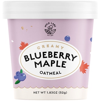 Mylk Labs Oatmeal Cup, Blueberry Maple