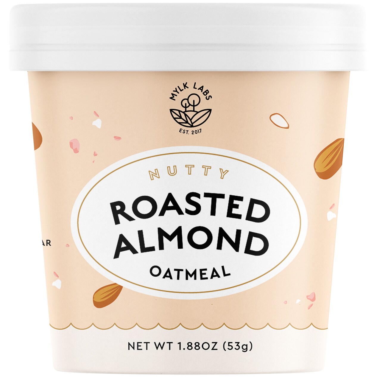 Mylk Labs Oatmeal Cup, Roasted Almond