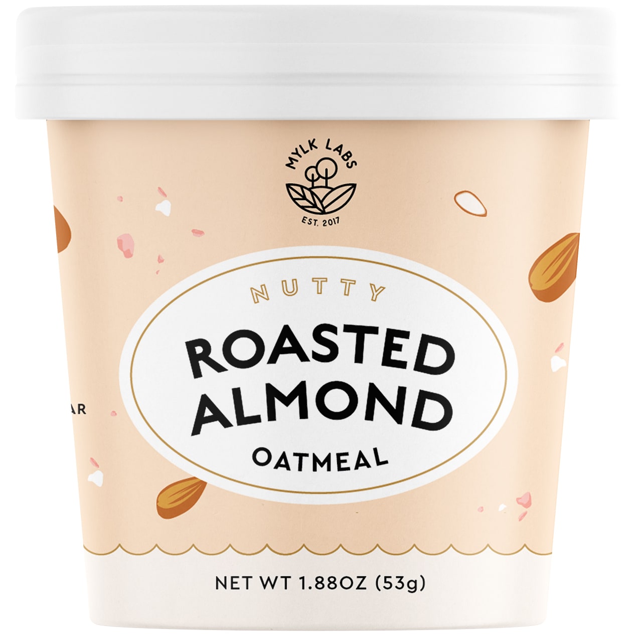 Mylk Labs Oatmeal Cup, Roasted Almond
