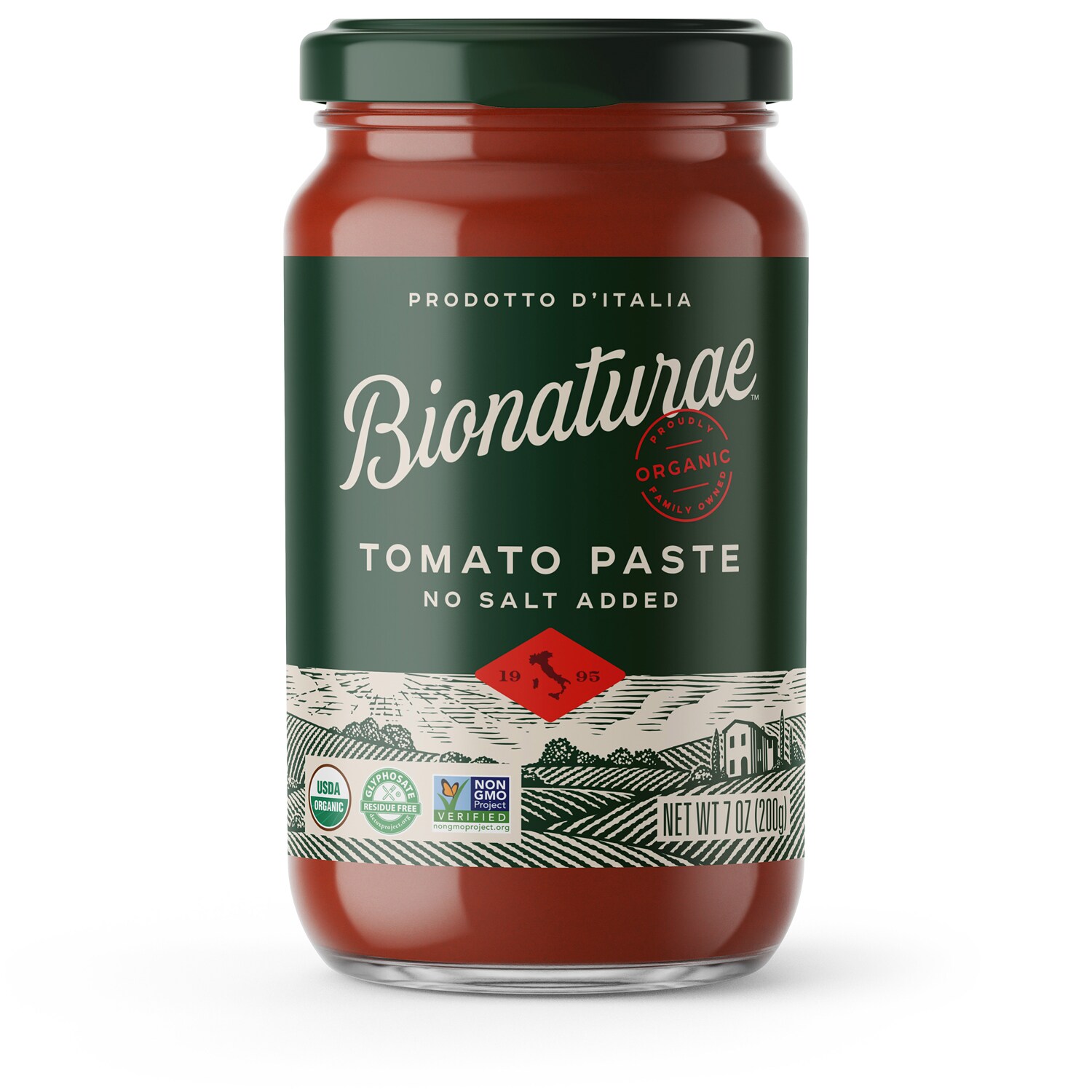 Bionaturae Organic Tomato Paste, No Salt Added