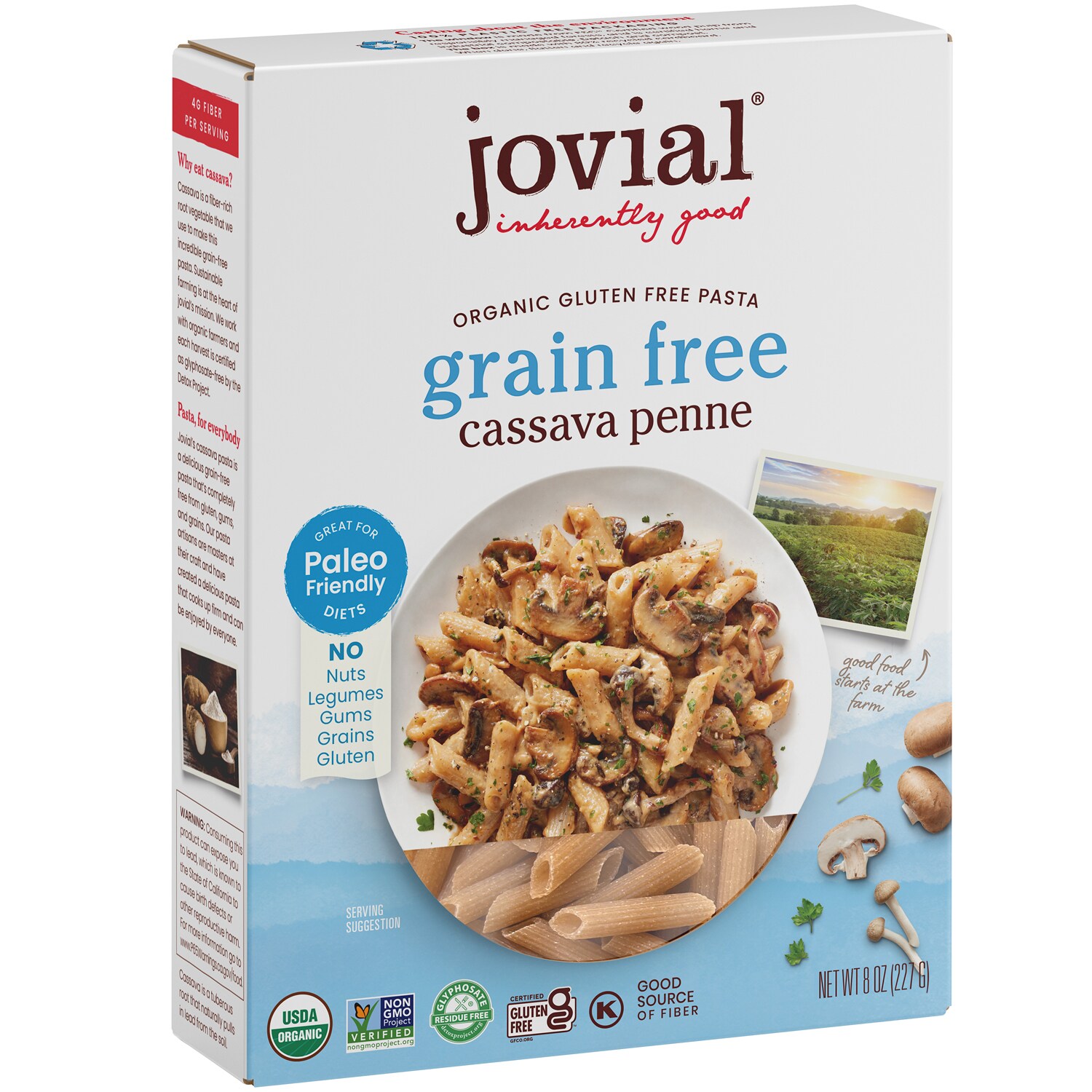 Jovial Organic Grain Free Cassava Penne