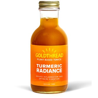 Goldthread Plant Based Tonic, Turmeric Radiance, Glass Bottle