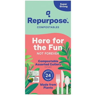 Repurpose Compostable Ultra Strong Assorted Utensils