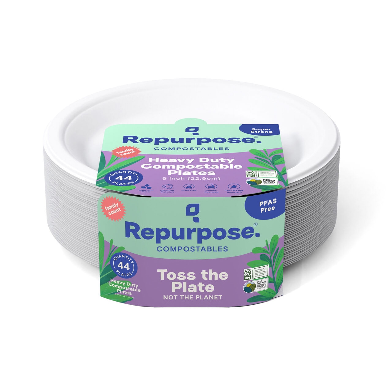 Repurpose Compostable Heavy Duty Plates