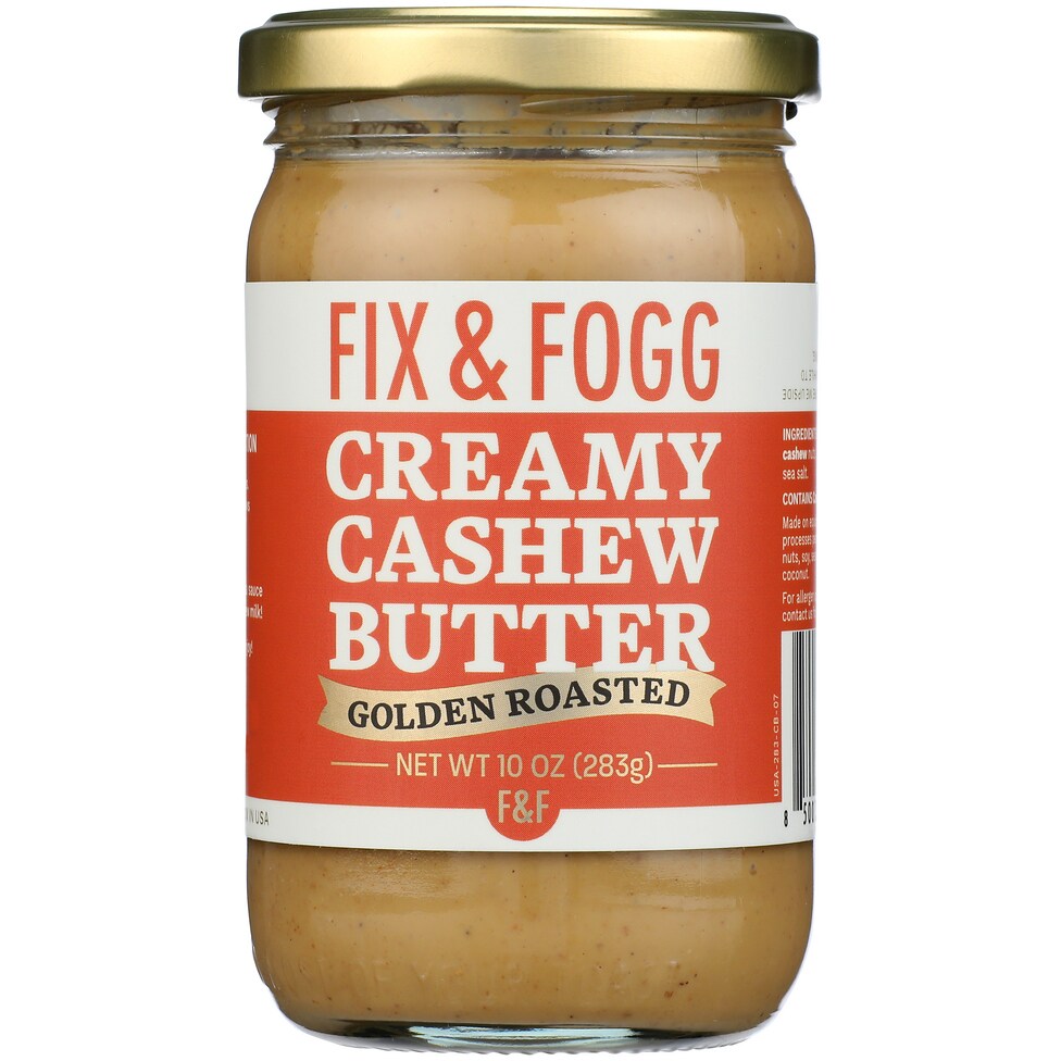 Fix & Fogg Cashew Butter, Creamy