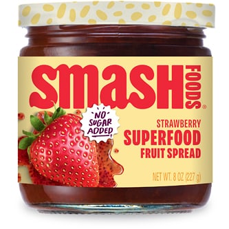 Smash Foods, Superfood Jam, Strawberry