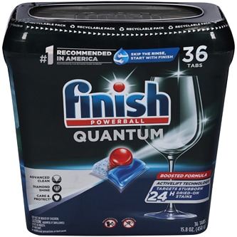 Finish Powerball Quantum Dishwasher Tabs