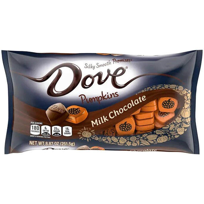 Dove Chocolate Milk Chocolate Pumpkins