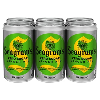 Seagram's Diet Ginger Ale, Cans