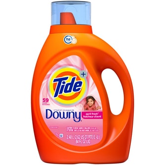 Tide Liquid Laundry Detergent with a Touch of Downy, April Fresh