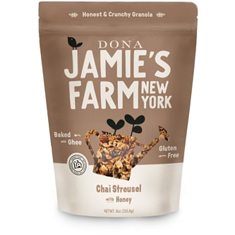 Jamie's Farm Gluten Free Granola, Chai Streusel