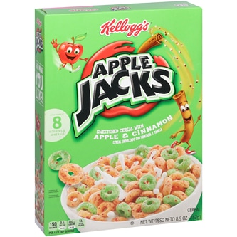 Kellogg's Apple Jacks Cereal, Apple & Cinnamon