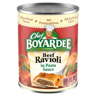Chef Boyardee Beef Ravioli in Tomato & Meat Sauce