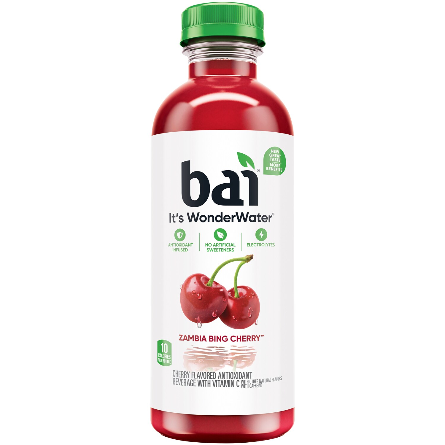 Bai Antioxidant Infusion Drink, Zambia Bing Cherry, Plastic Bottle