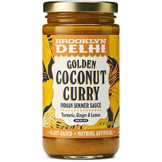 Brooklyn Delhi Indian Simmer Sauce, Golden Coconut Curry
