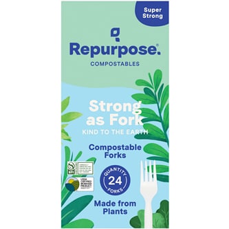 Repurpose Compostable Forks