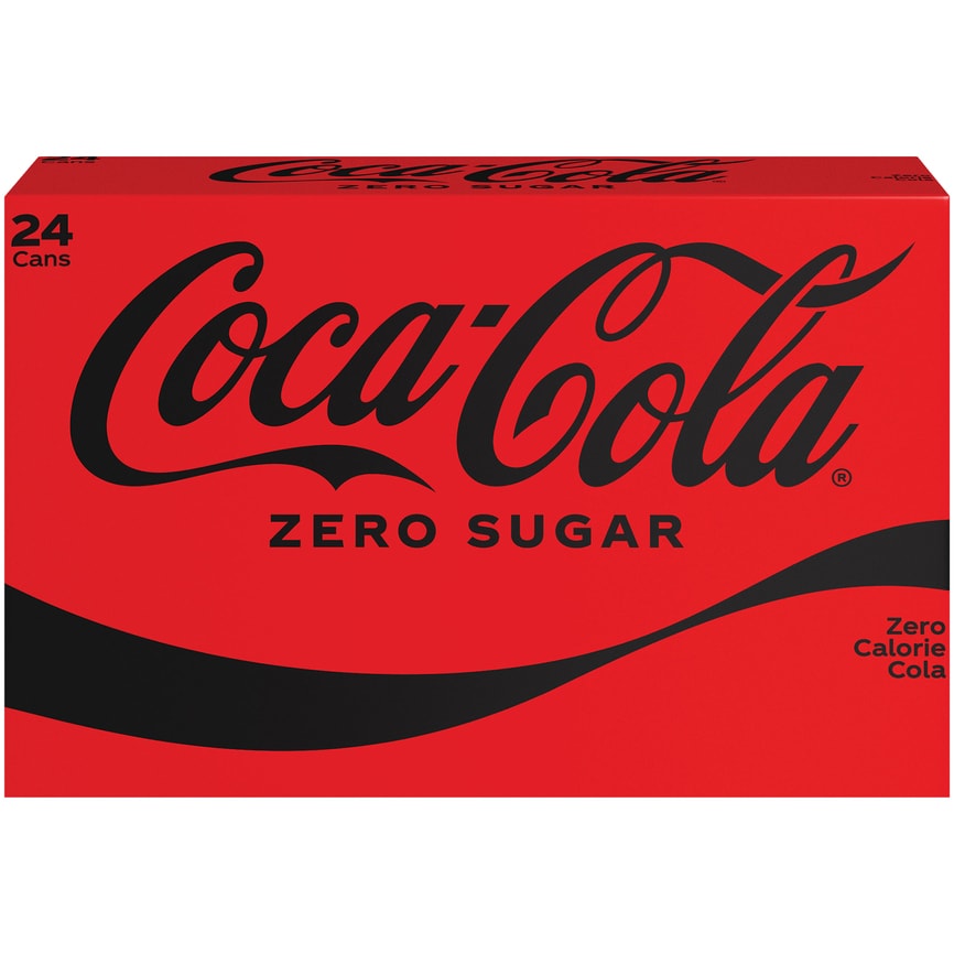 Coca-Cola Zero Sugar Cola, Cans