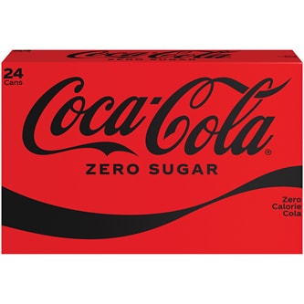 Coca-Cola Zero Sugar Cola, Cans