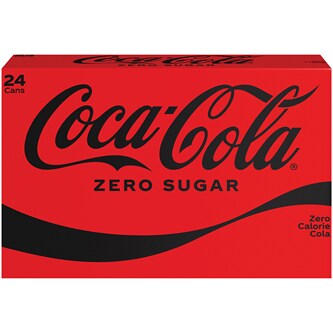 Coca-Cola Cola, Zero Sugar, Cans