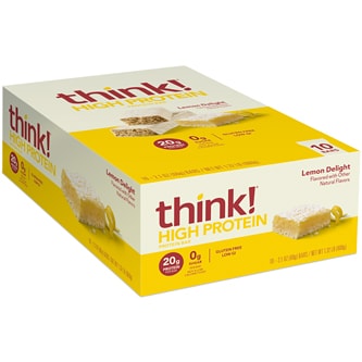 Think! High Protein Bars, Lemon Delight