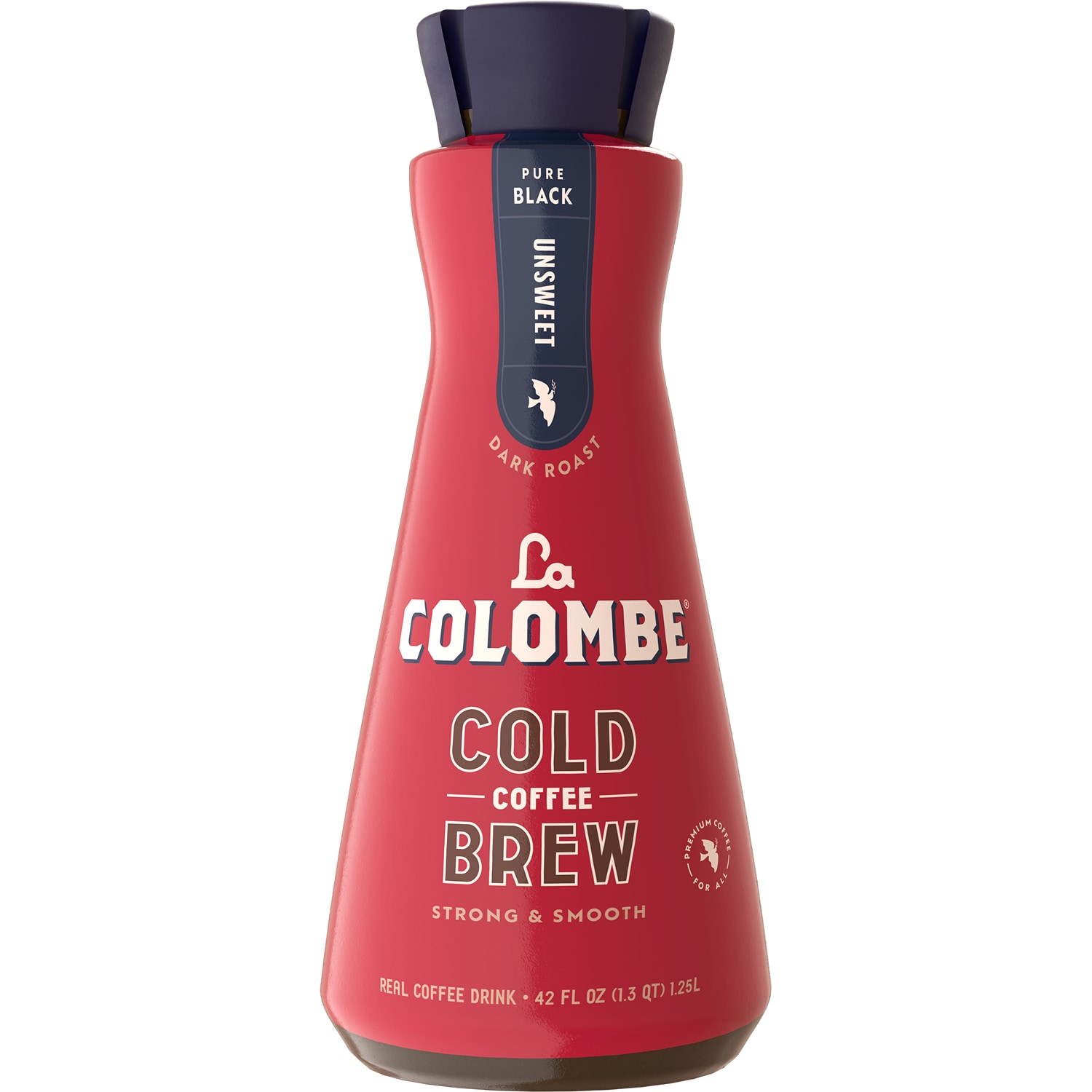 La Colombe Unsweetened Extra Bold Cold Brew, Dark Roast, Plastic Bottle