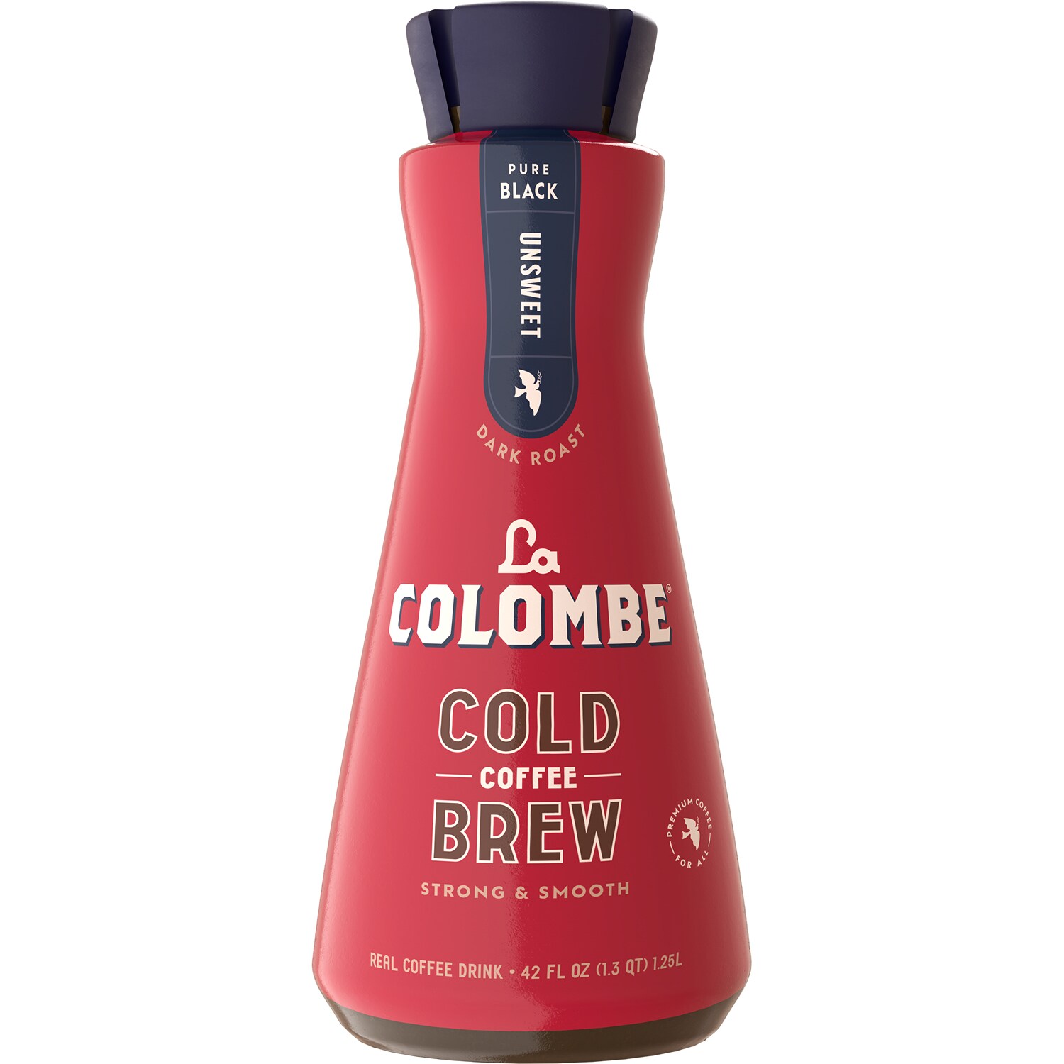 La Colombe Unsweetened Extra Bold Cold Brew, Dark Roast, Plastic Bottle