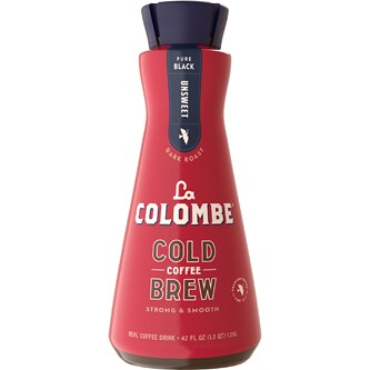 La Colombe Unsweetened Extra Bold Cold Brew, Dark Roast, Plastic Bottle