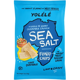 Yolélé Fonio Chips, Sea Salt